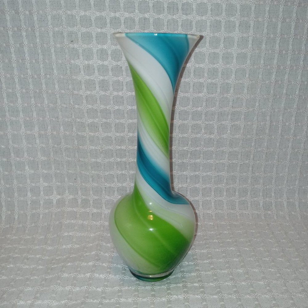Vintage Japanese Art Glass Vase